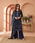 Velvet Shawl with Dhanak Shirt and Trouser